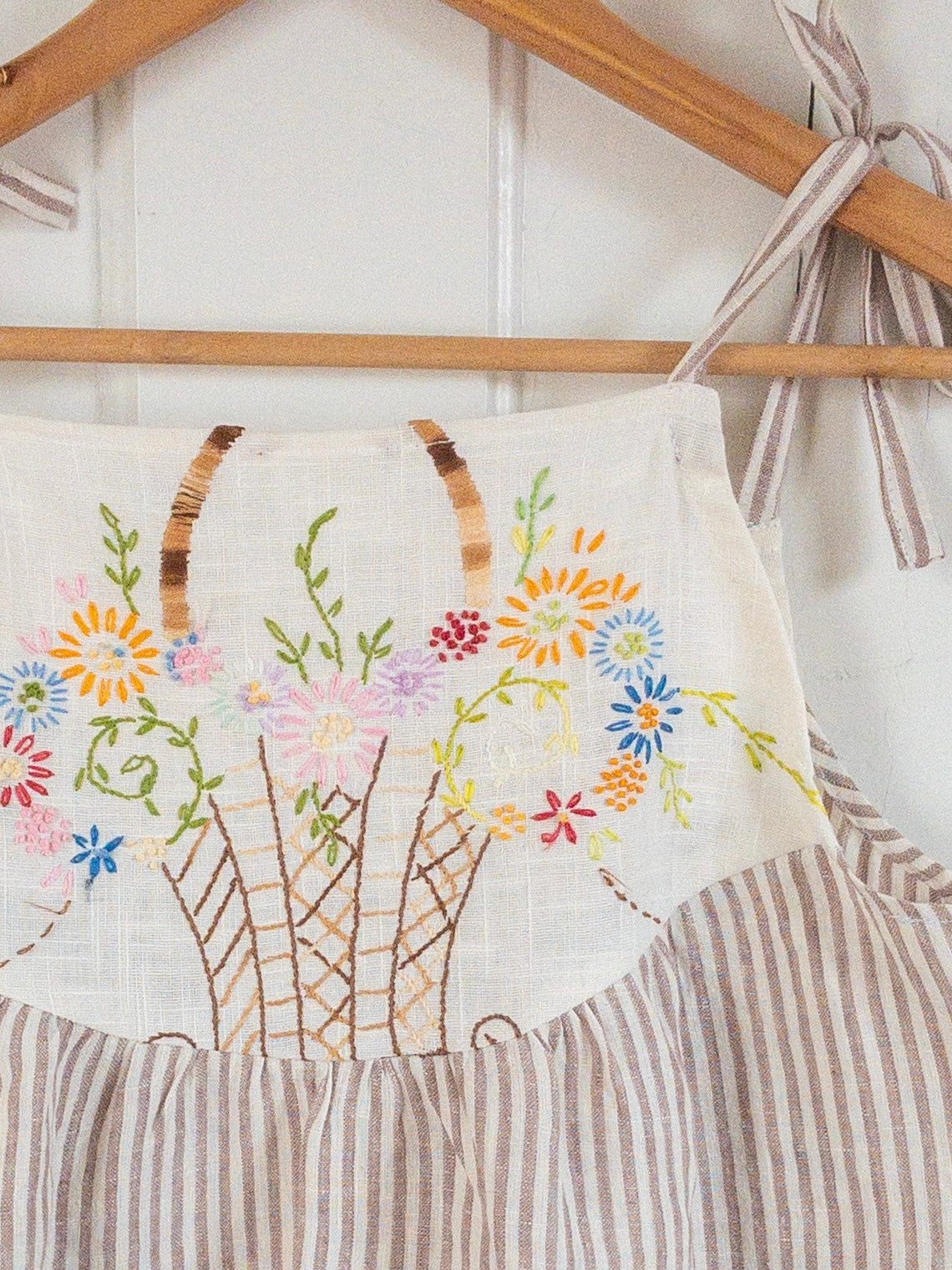 Mira Camisole Small Basket Embroidery