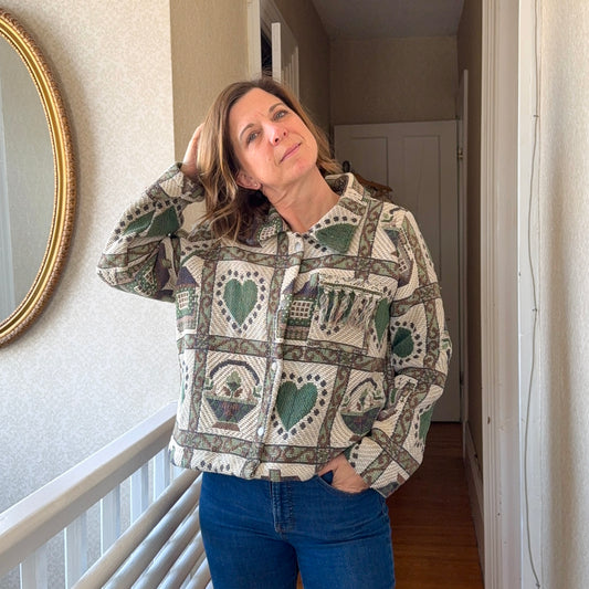 Throw Blanket Chore Coat