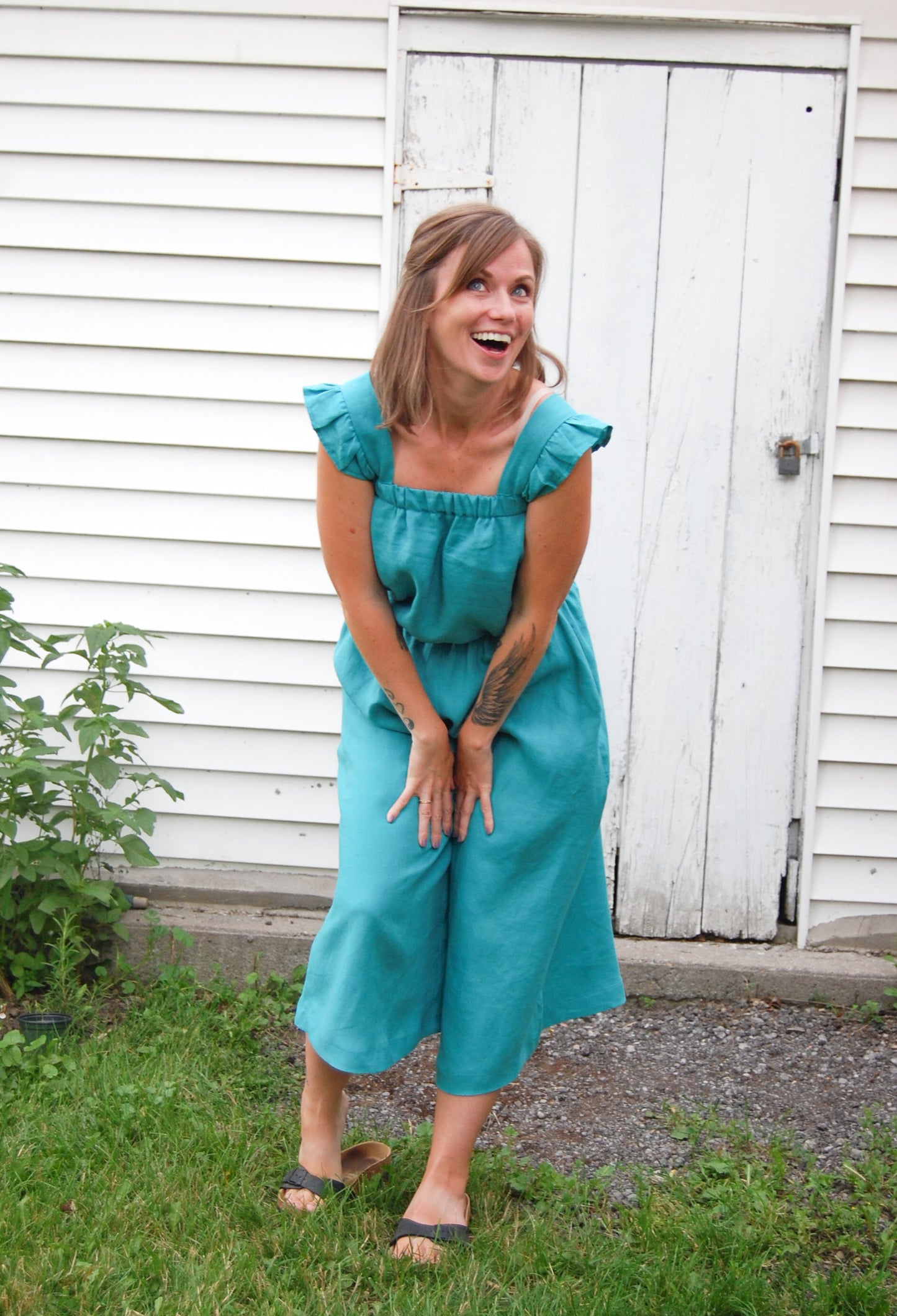 Iris Linen Culottes