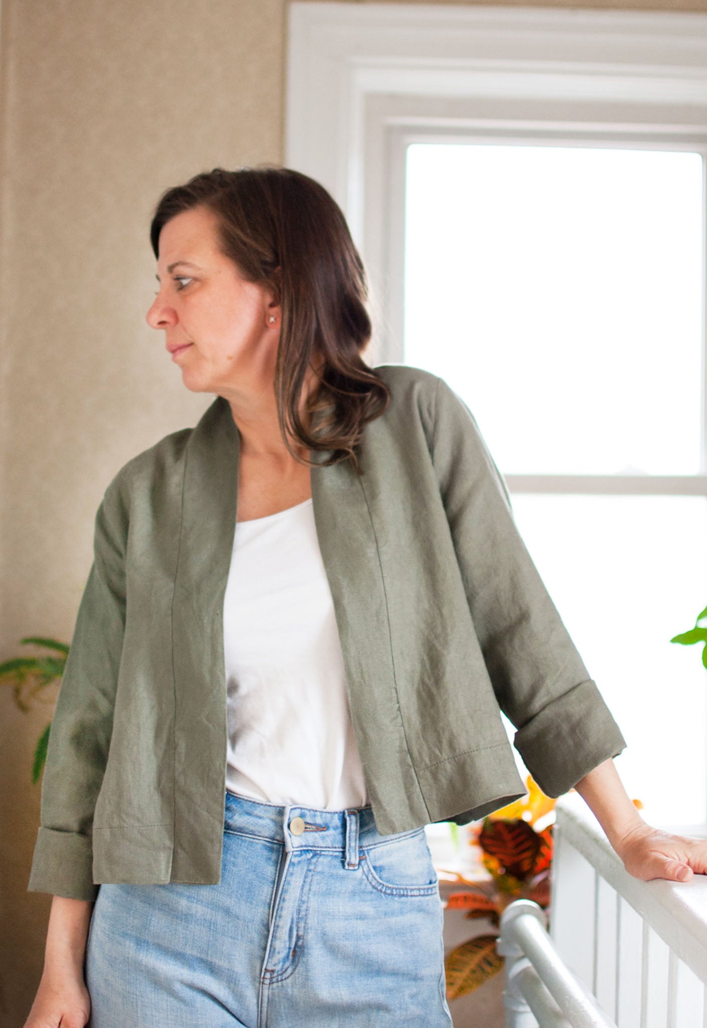 Nina Linen Jacket