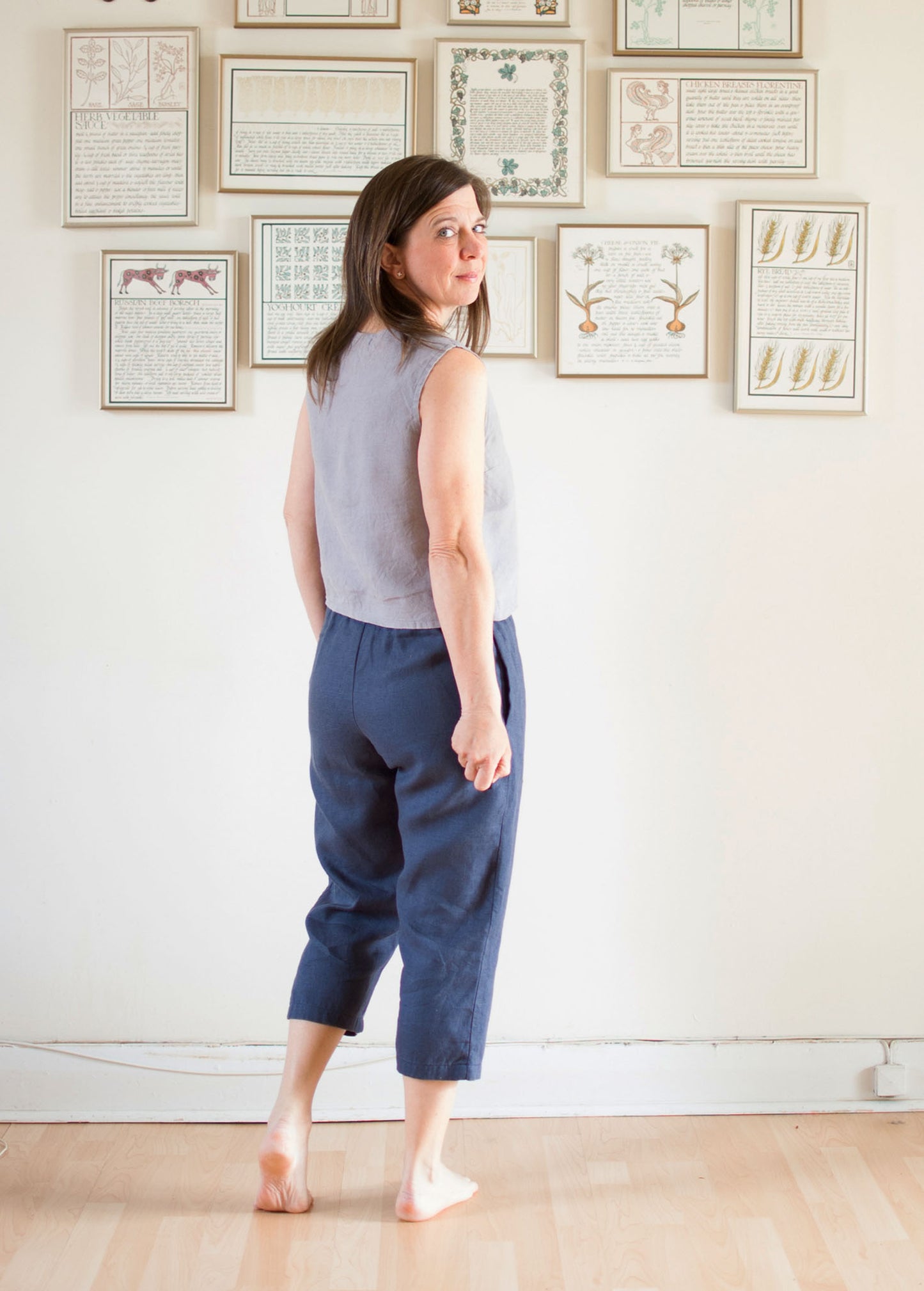 Boardwalk Linen Capris