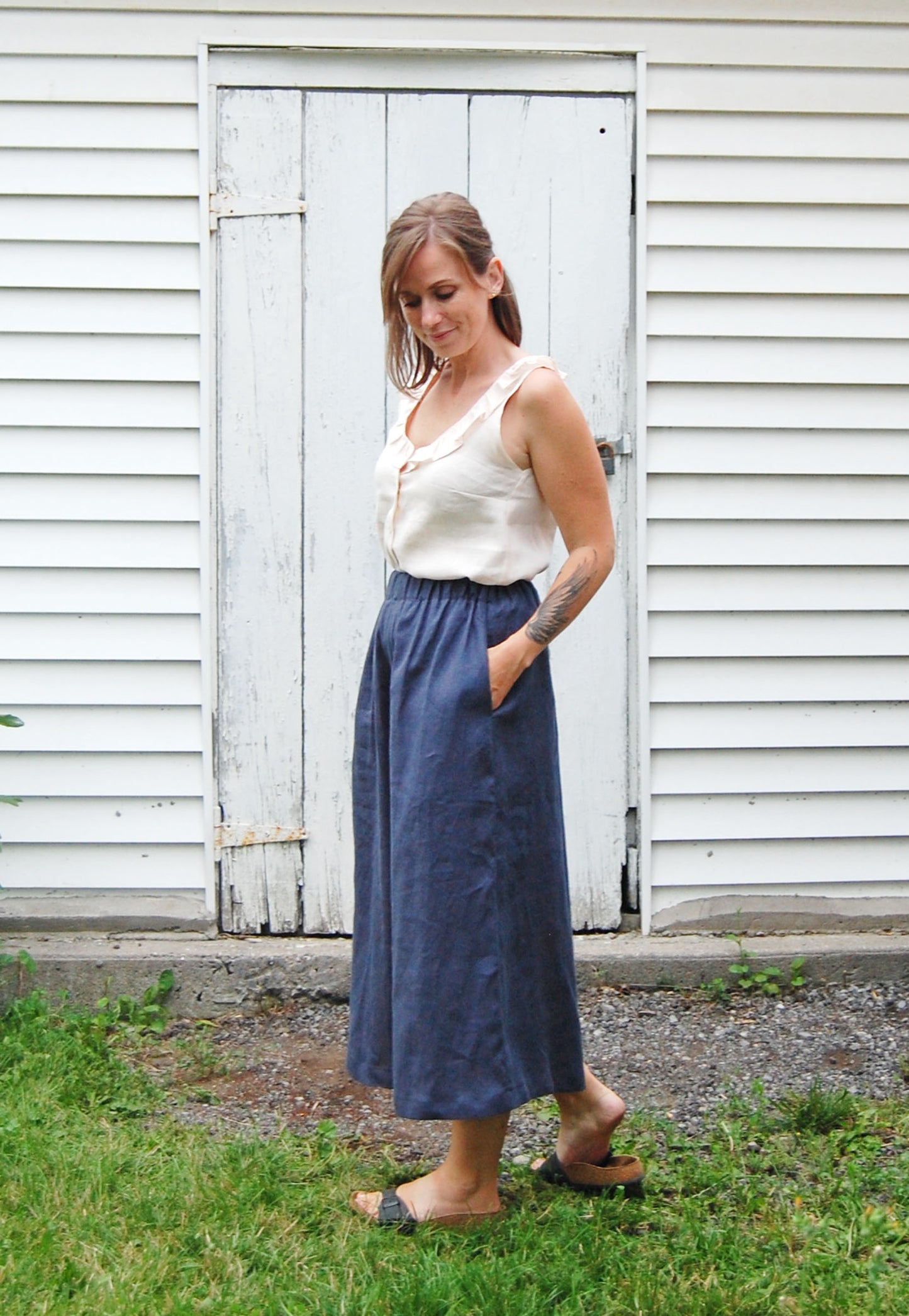 Iris Linen Culottes