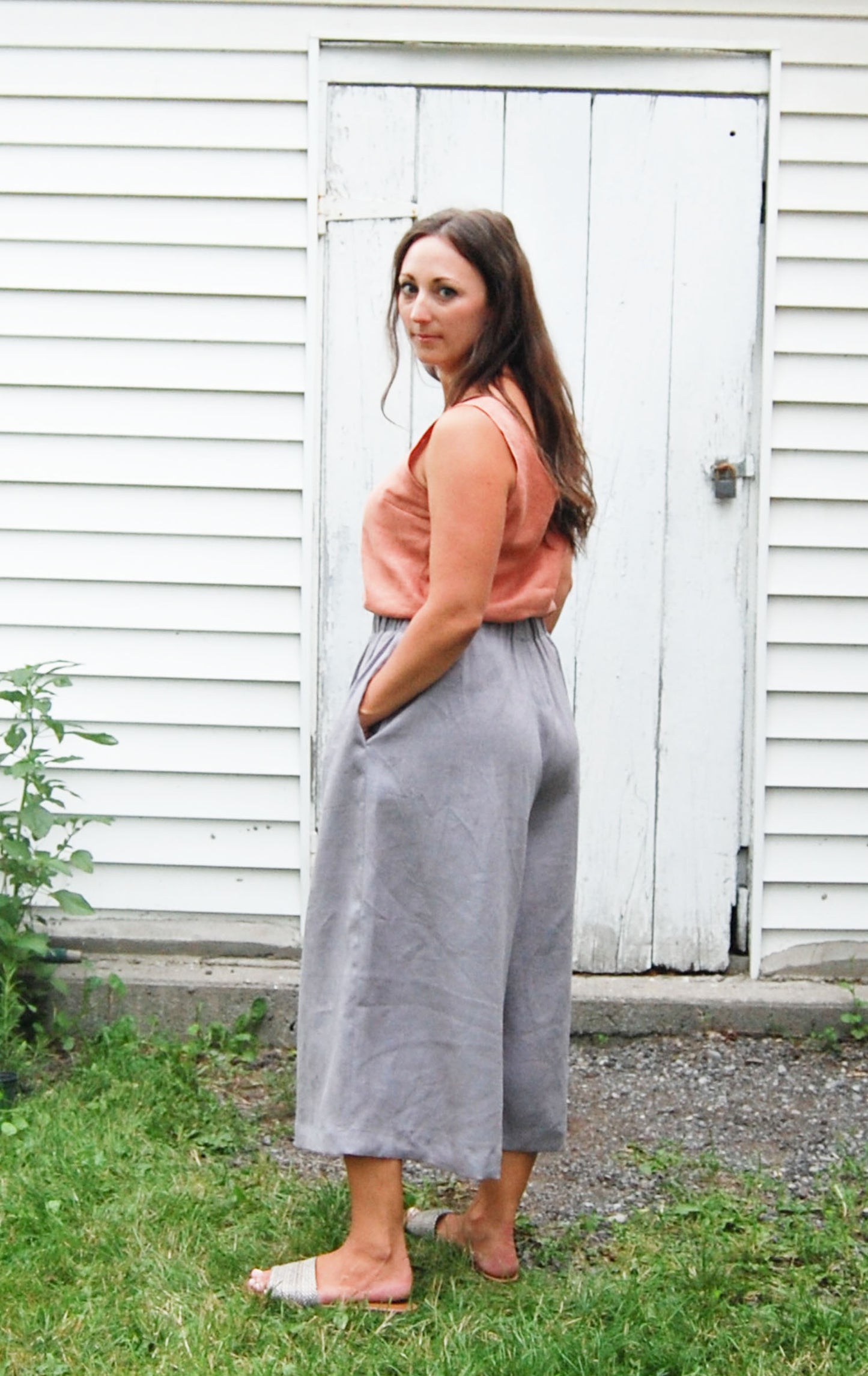 Iris Linen Culottes