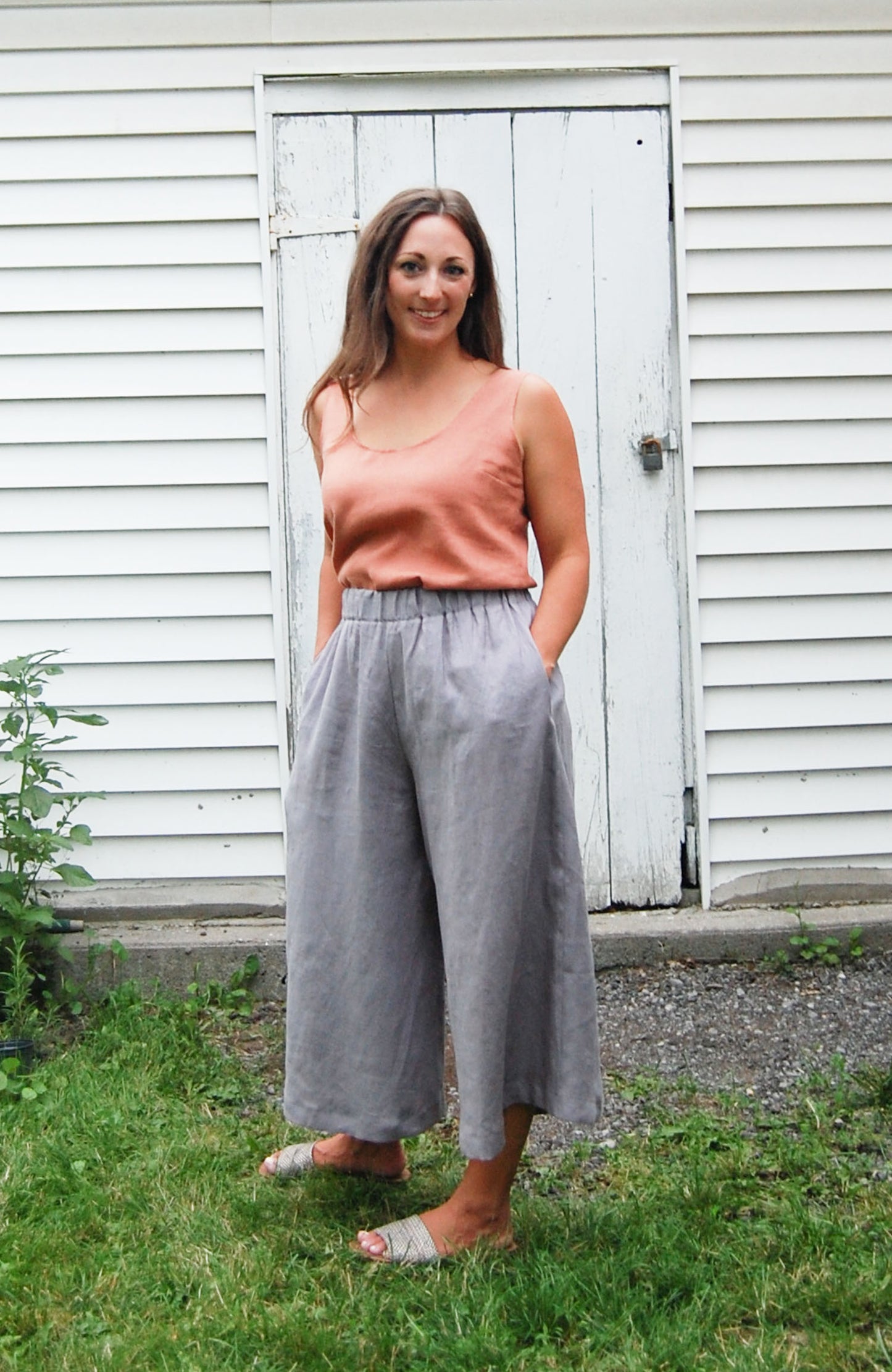 Iris Linen Culottes