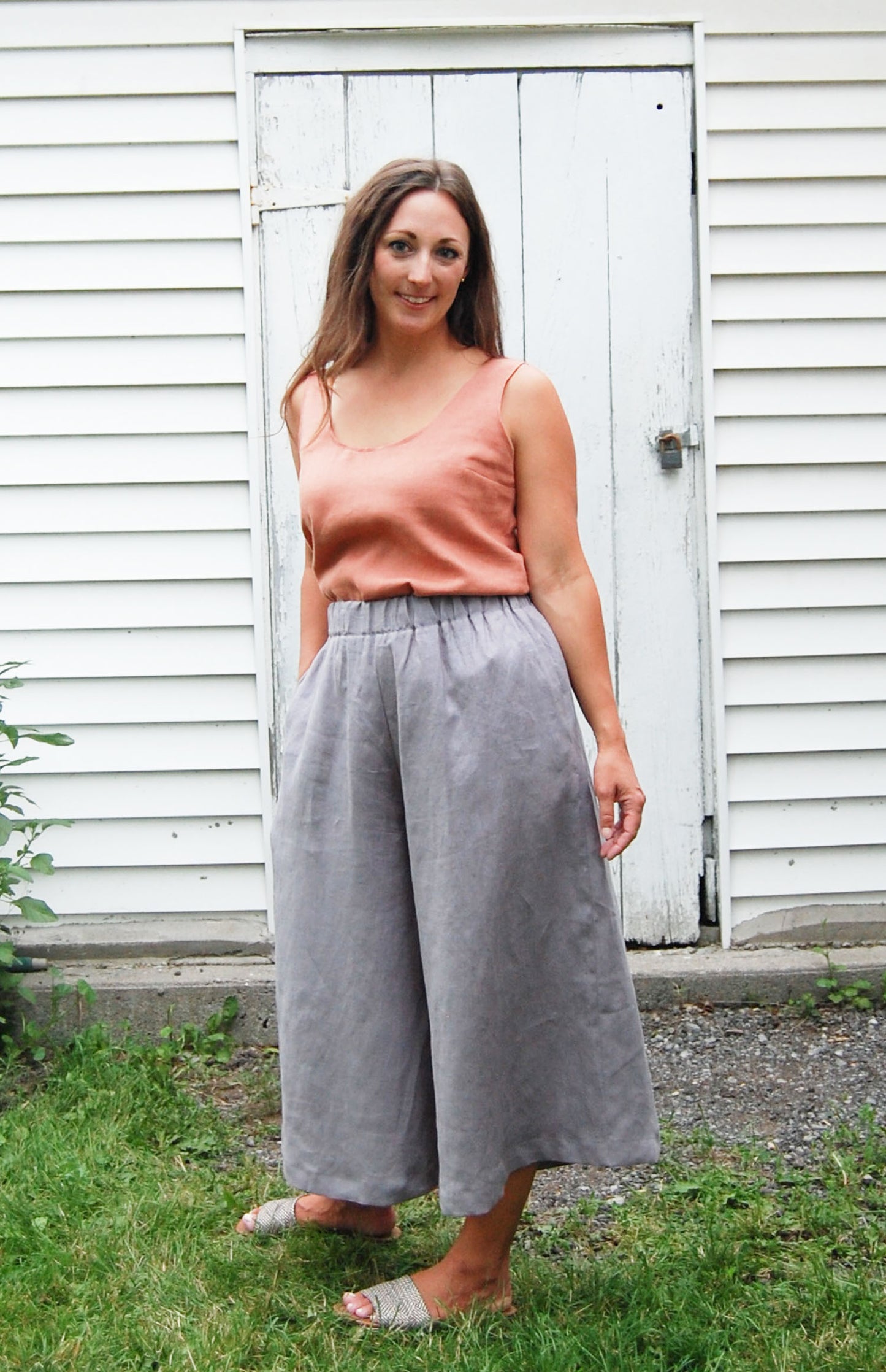 Iris Linen Culottes