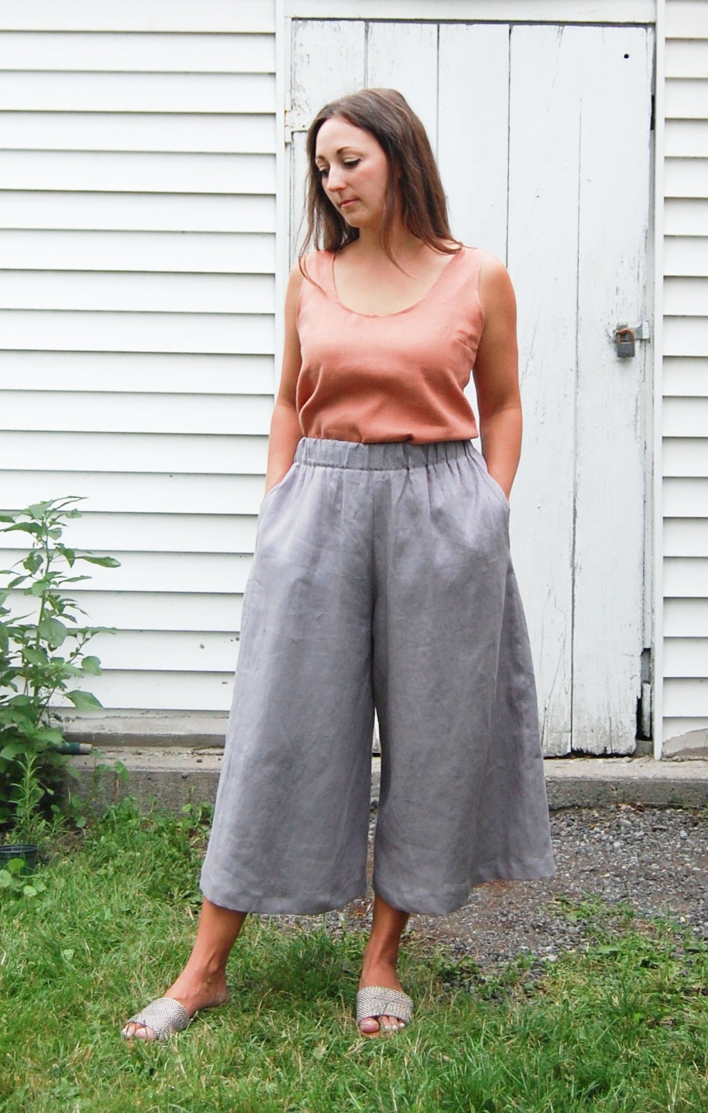 Iris Linen Culottes