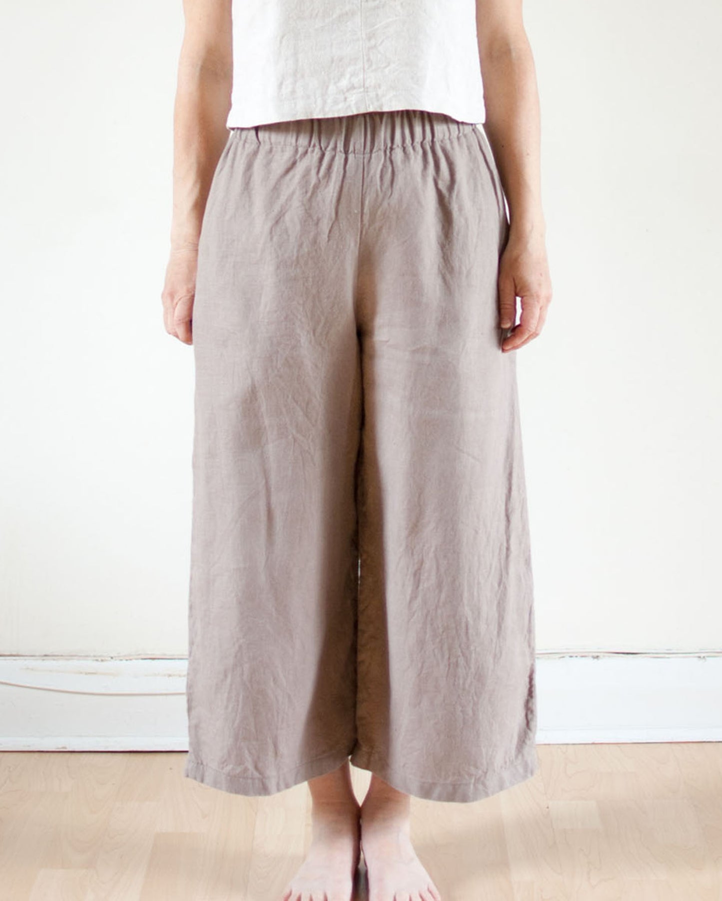 Sophia Linen Wide Leg Pants