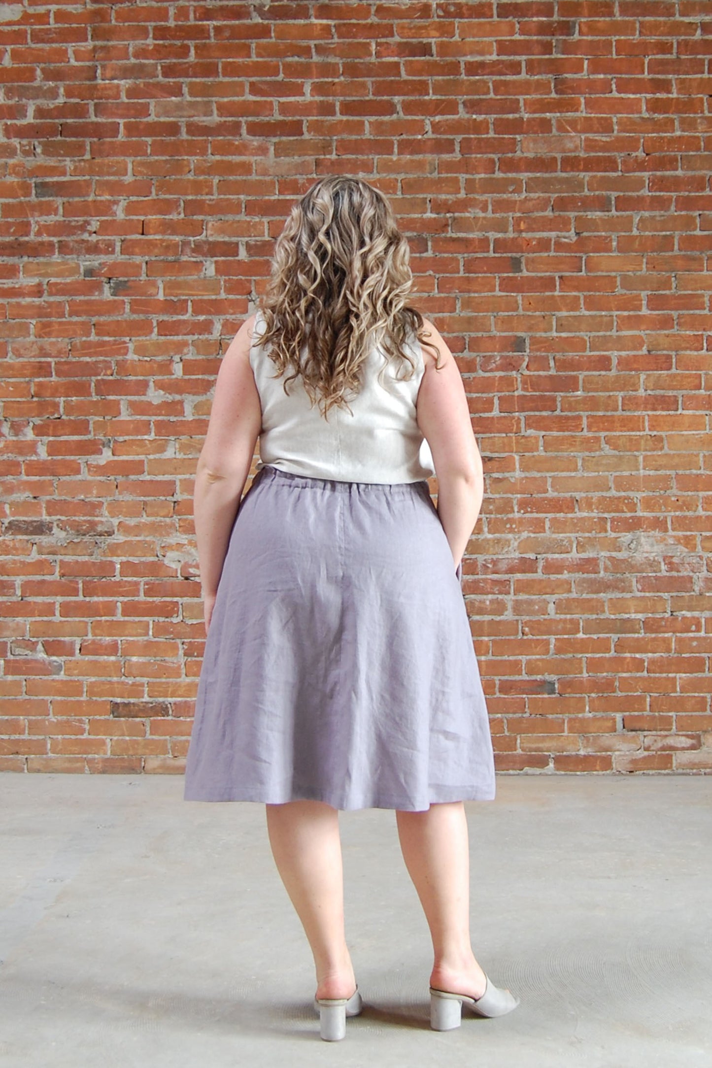 Mildred Linen Skirt