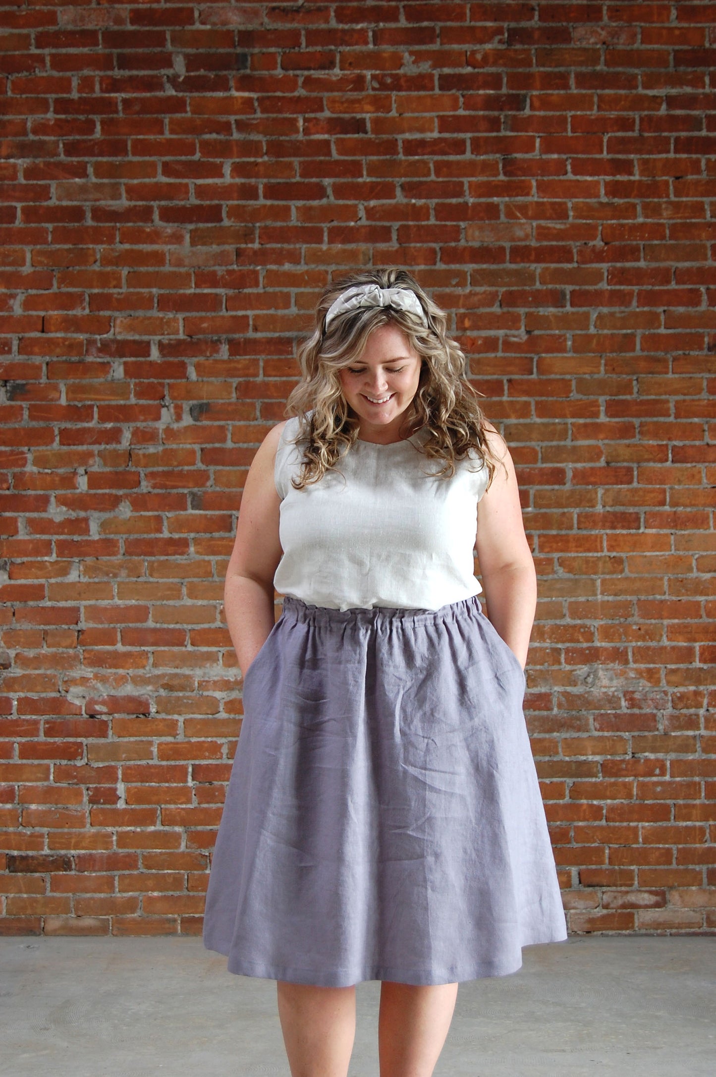 Mildred Linen Skirt