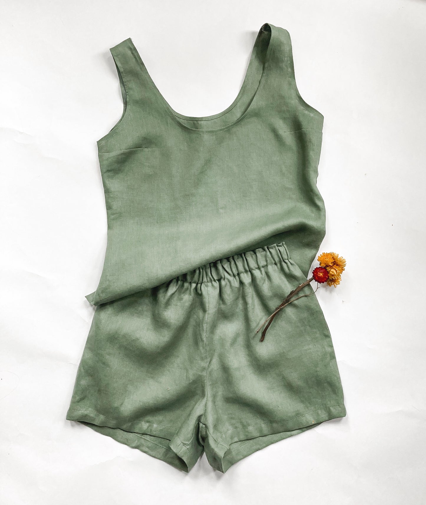 Estelle Linen Tank Top