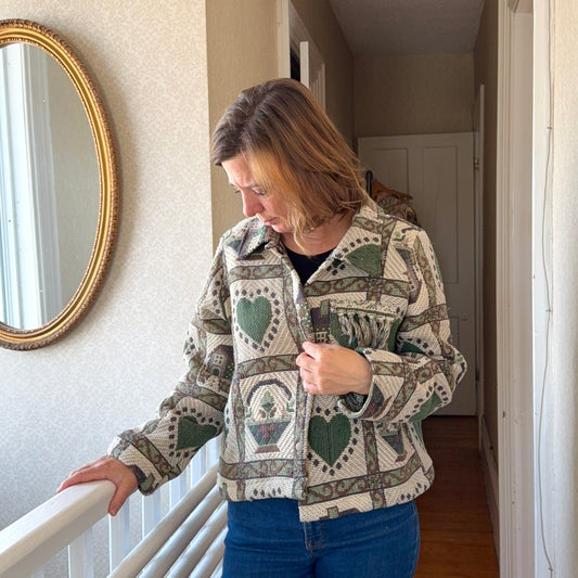 Throw Blanket Chore Coat