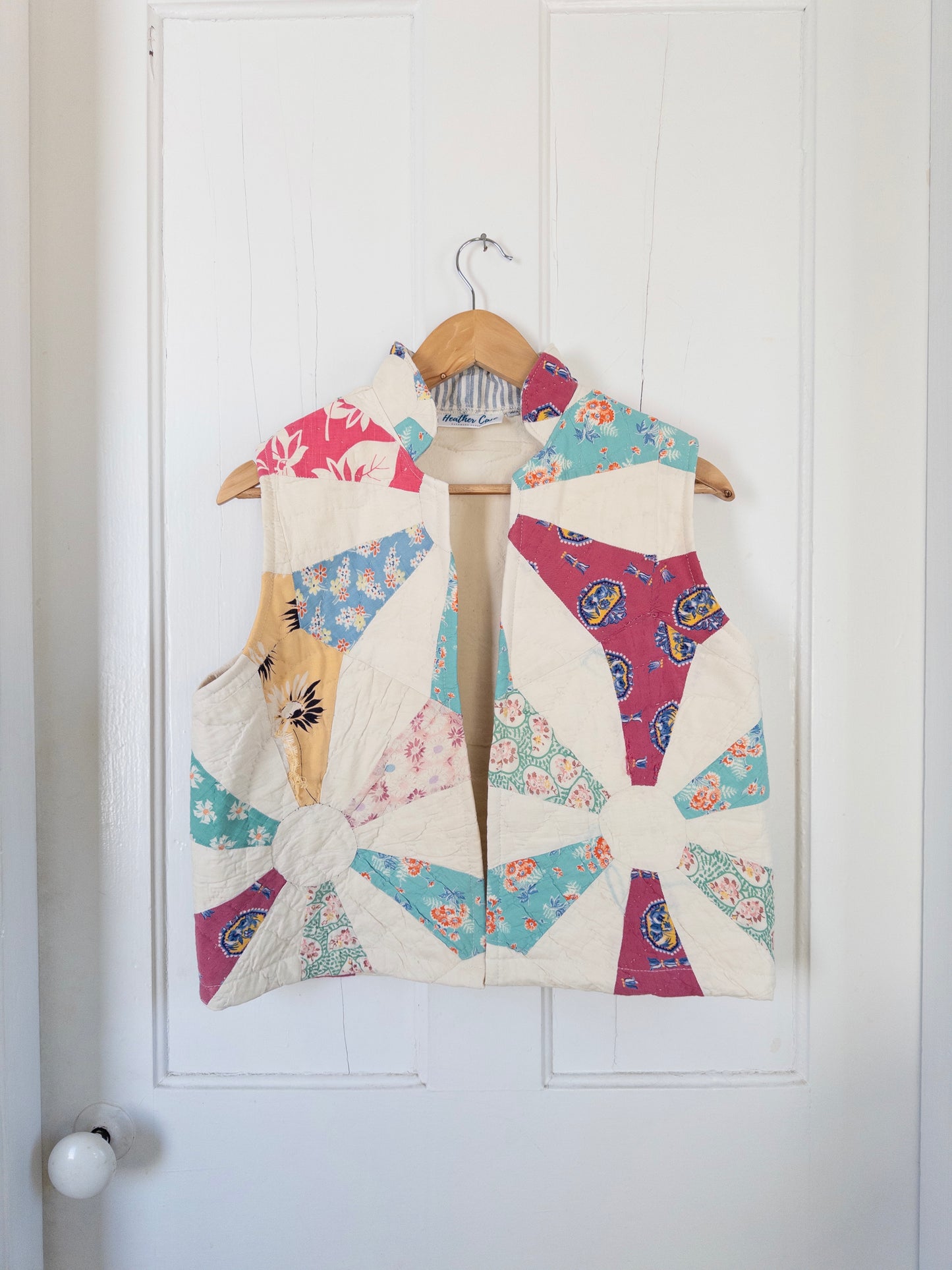 Vintage Quilt Vest - Small