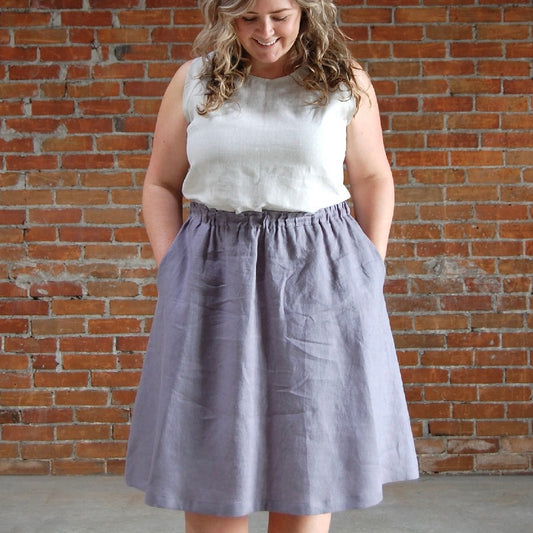 Mildred Skirt Sewing Class - Elastic Waist Beginner