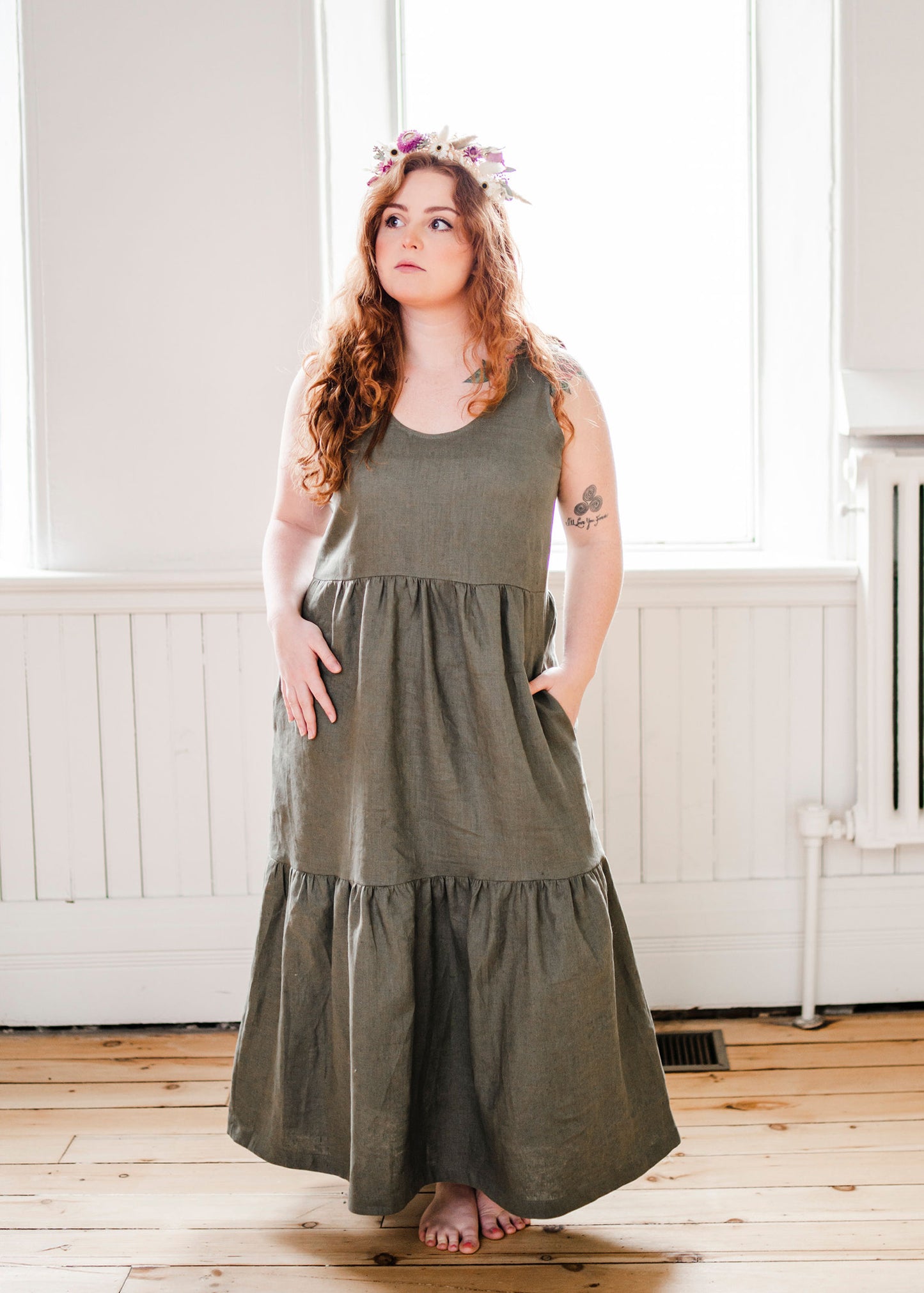 Vineyard Linen Sundress