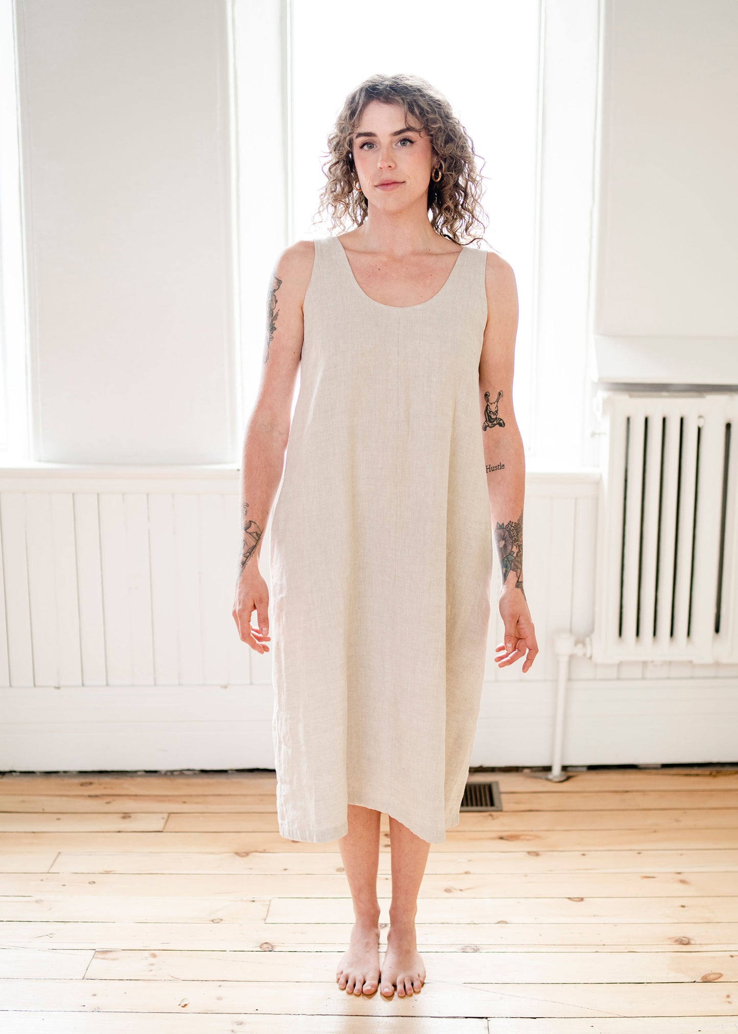 heather linen dress Linen Dress HEATHER, Linen Midi Dress, V Neck Linen Dress, Linen Summer Dress, Bridesmaid Dress, A-line Linen Dress, Lilac Linen Dress