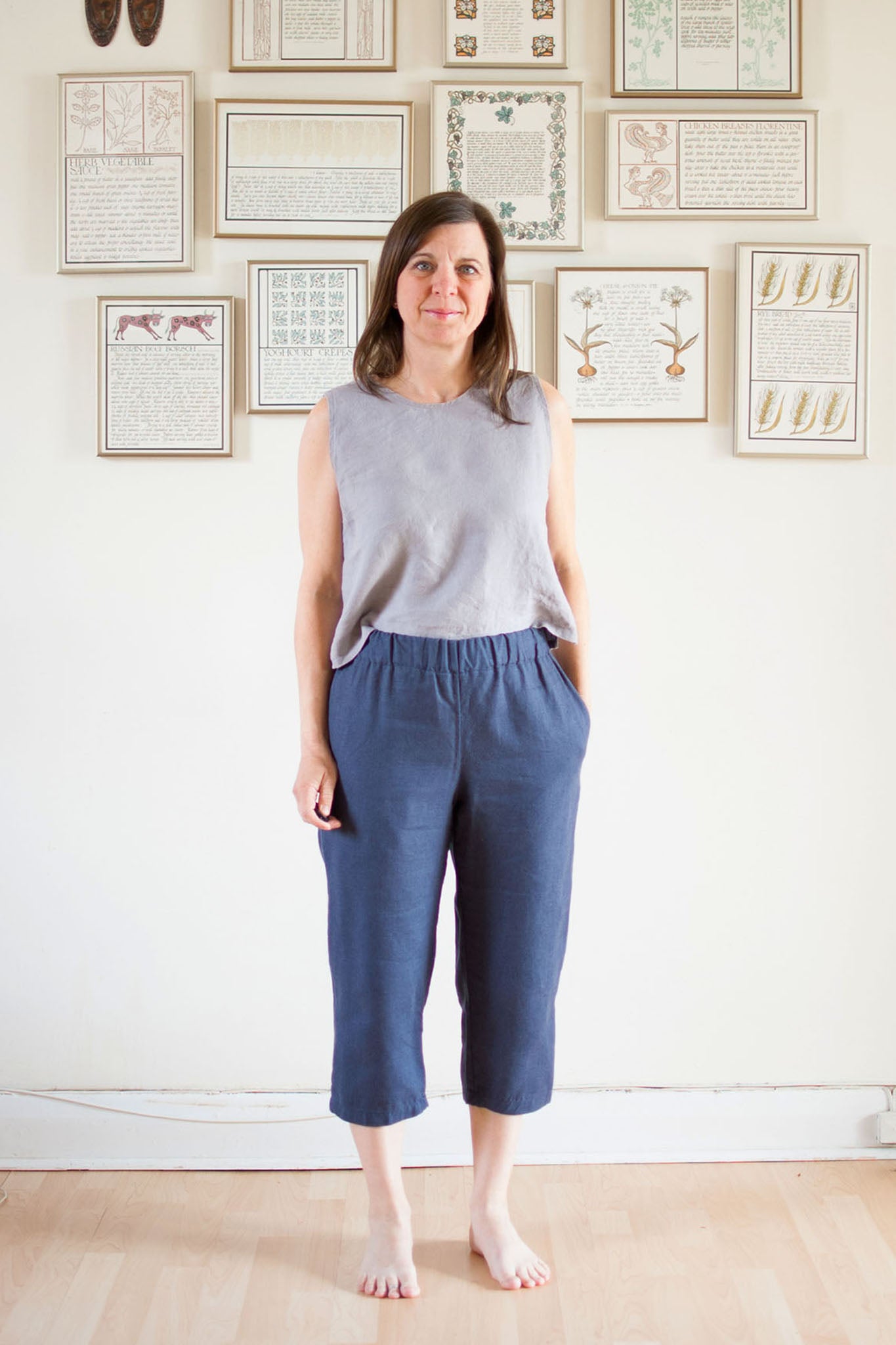 Boardwalk Linen Capris