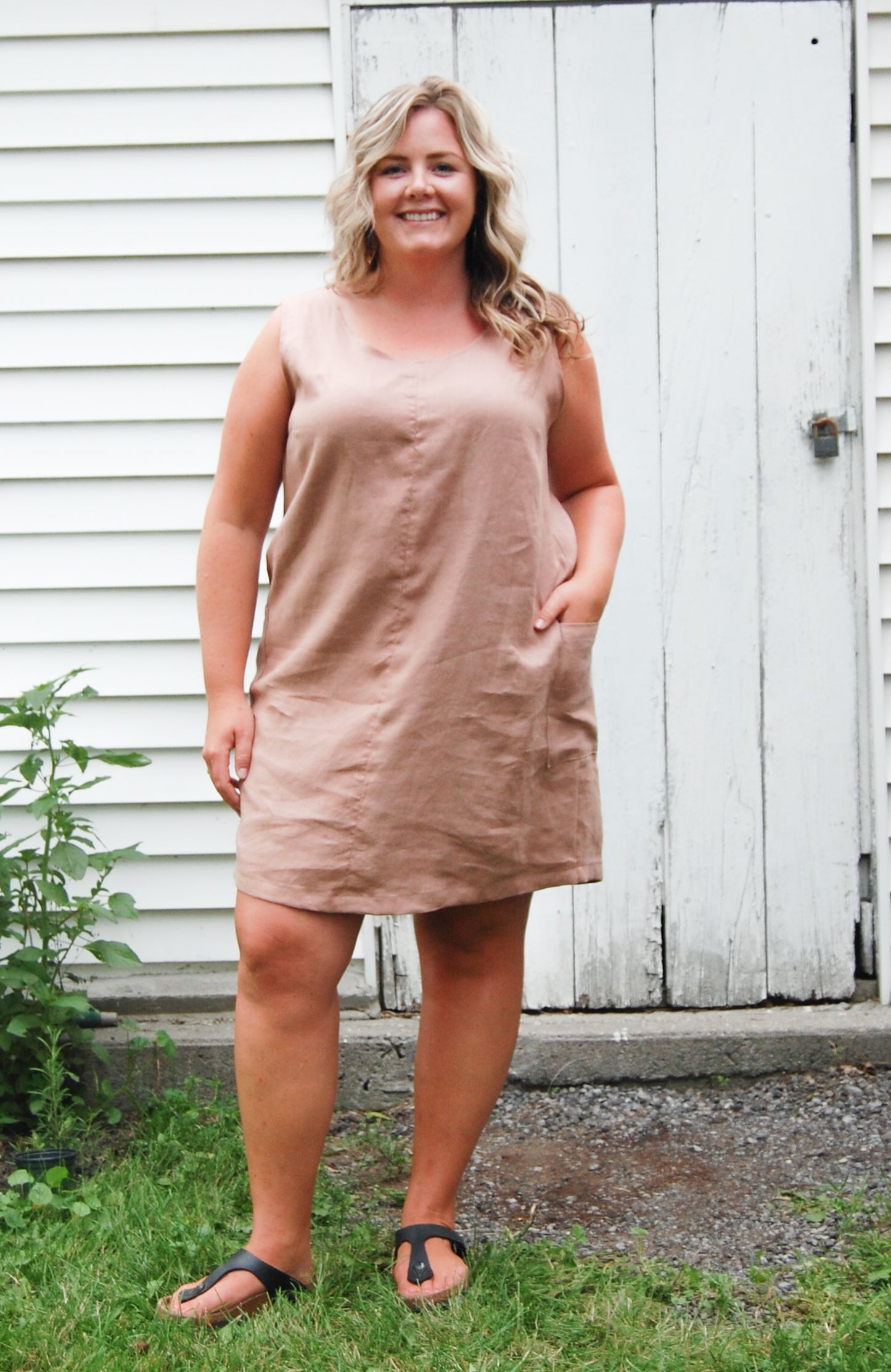 Myrtle Linen Sundress