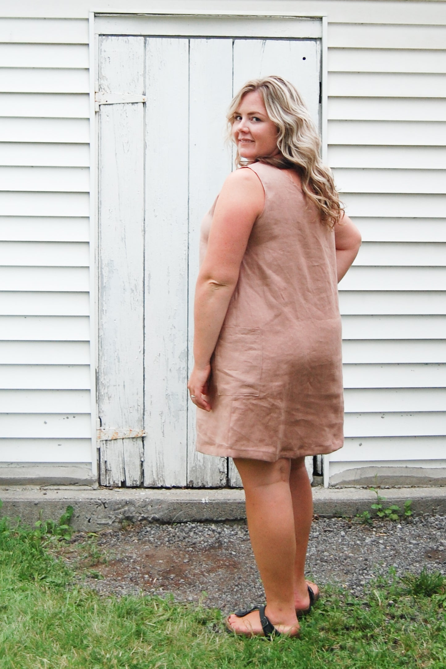 Myrtle Linen Sundress