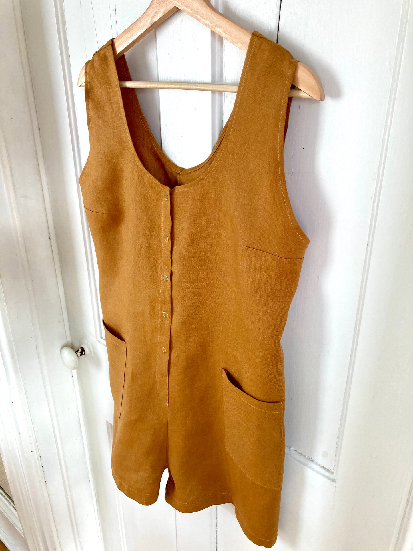 Rosalie Linen Romper