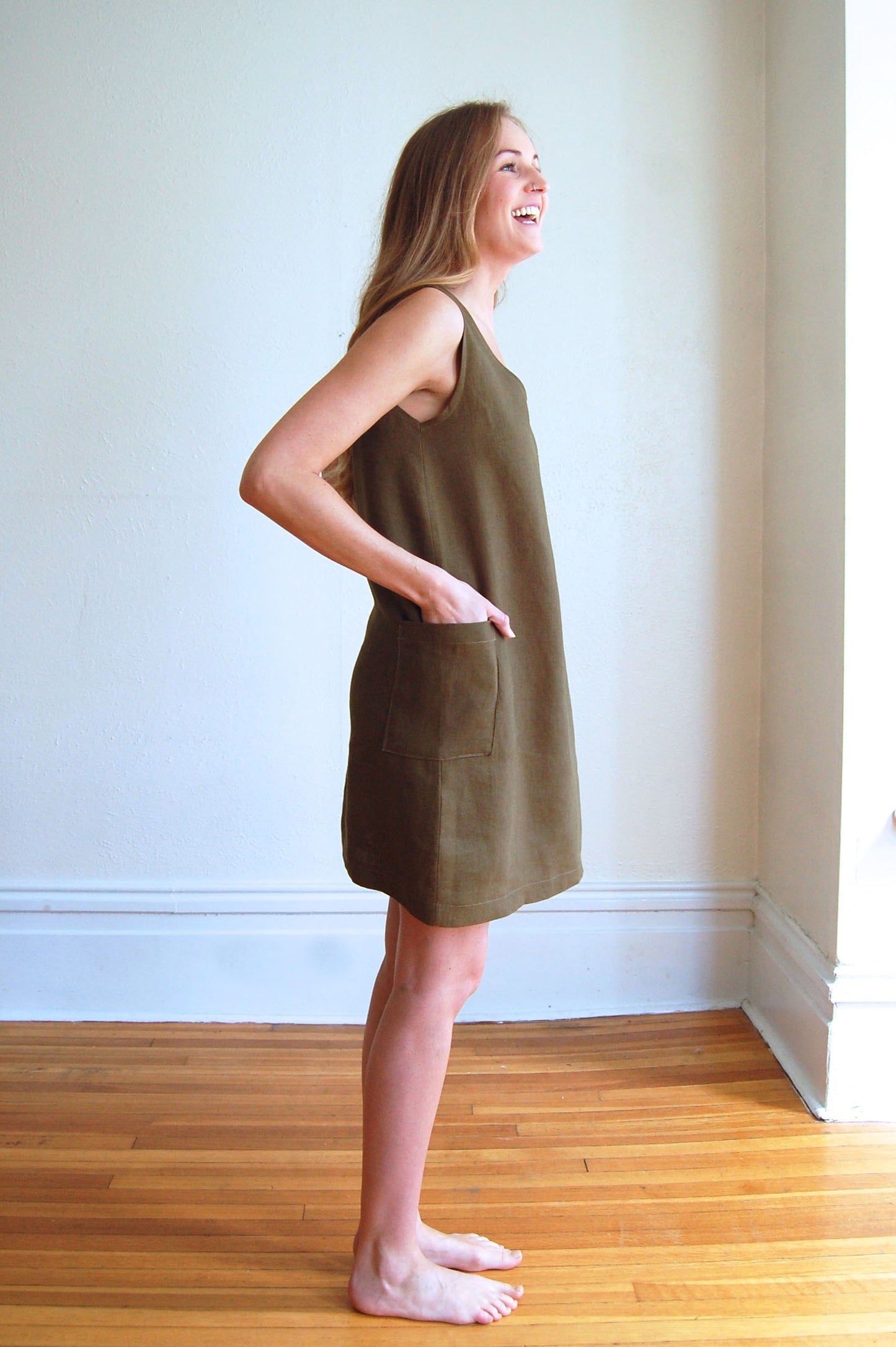 Myrtle Linen Sundress