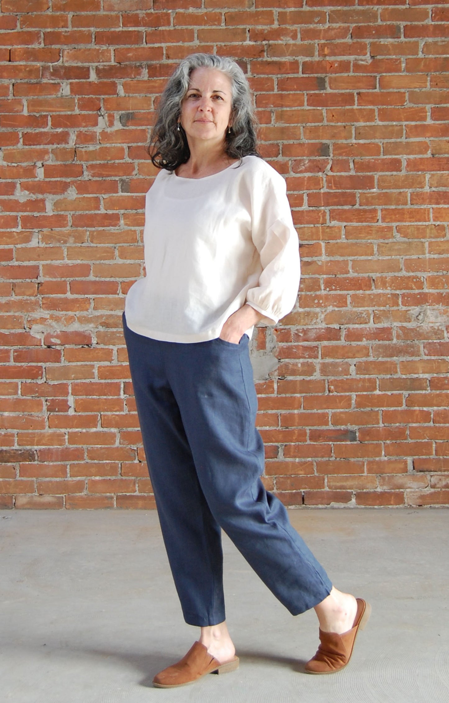 Everly Linen Narrow Leg Pants