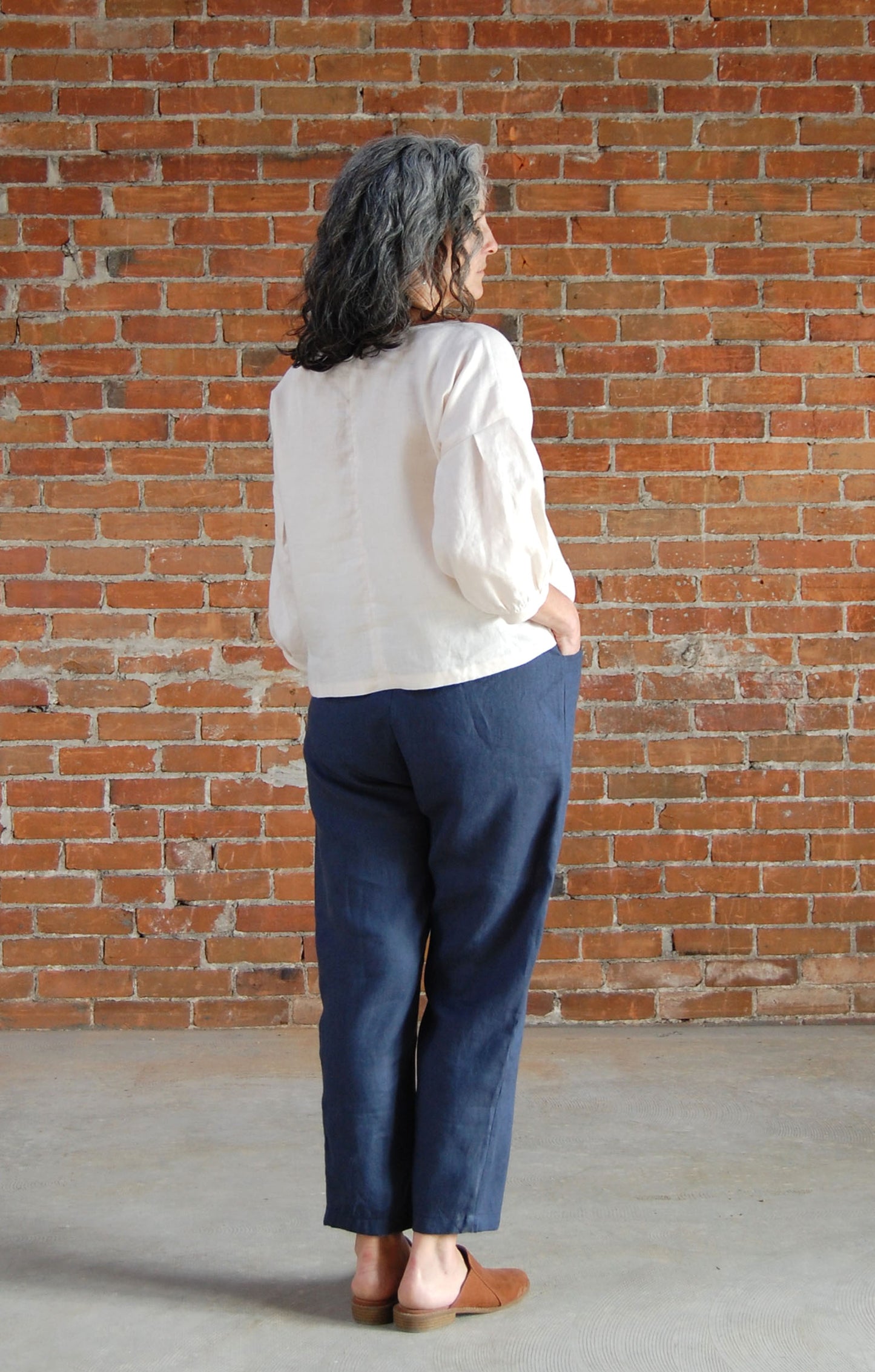 Everly Linen Narrow Leg Pants