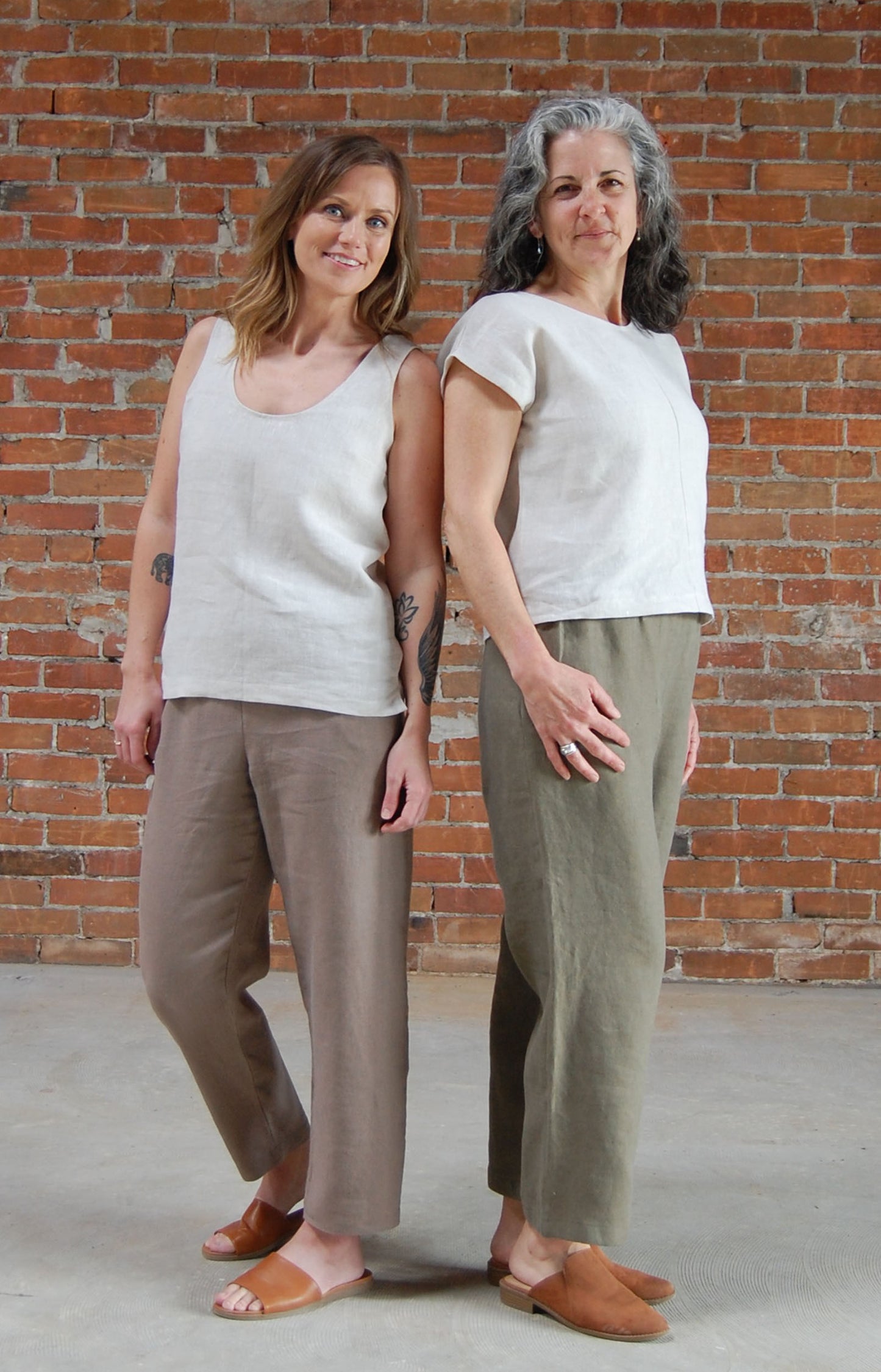 Everly Linen Narrow Leg Pants