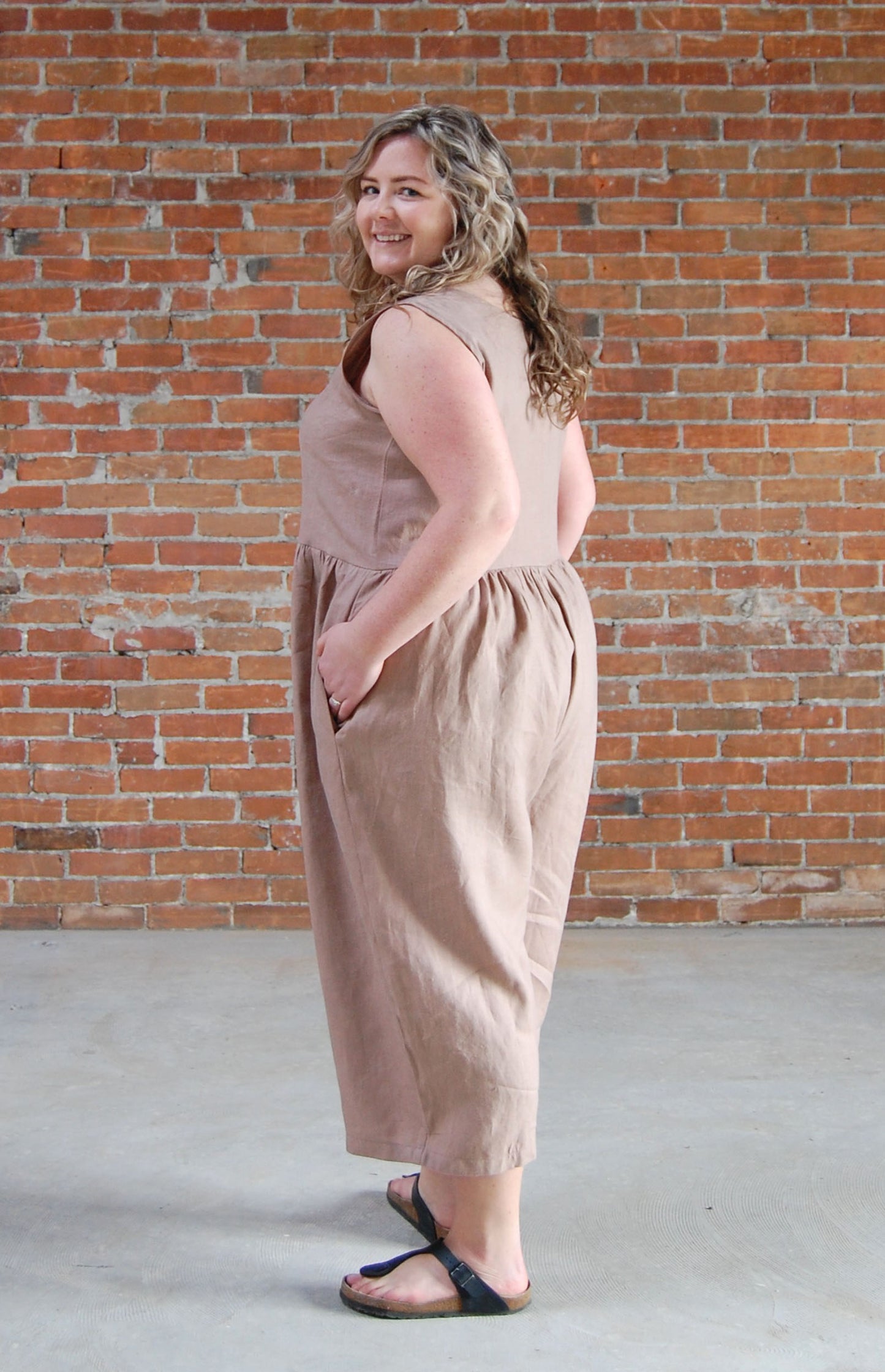 Ursula Linen Jumpsuit