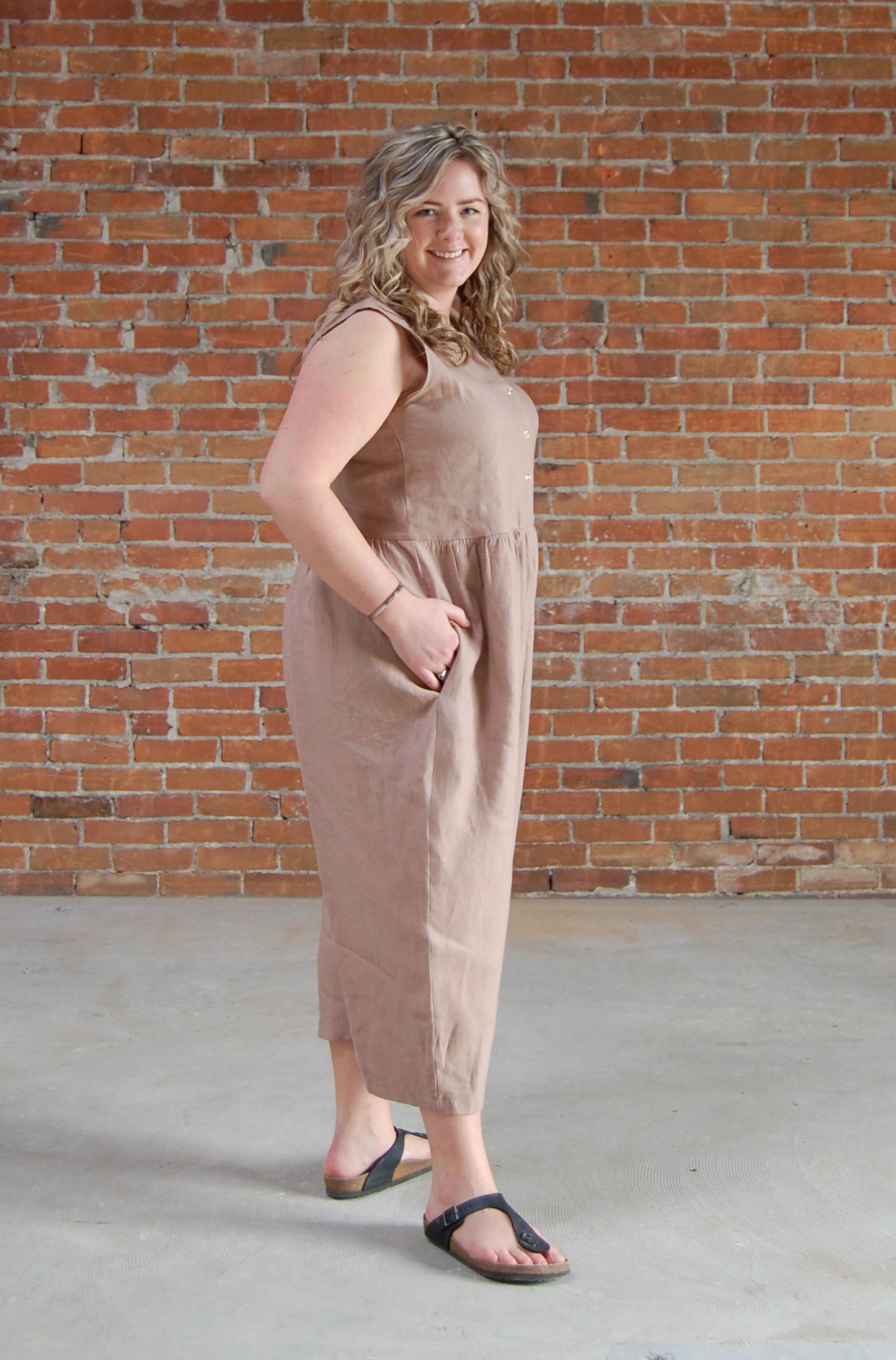 Ursula Linen Jumpsuit