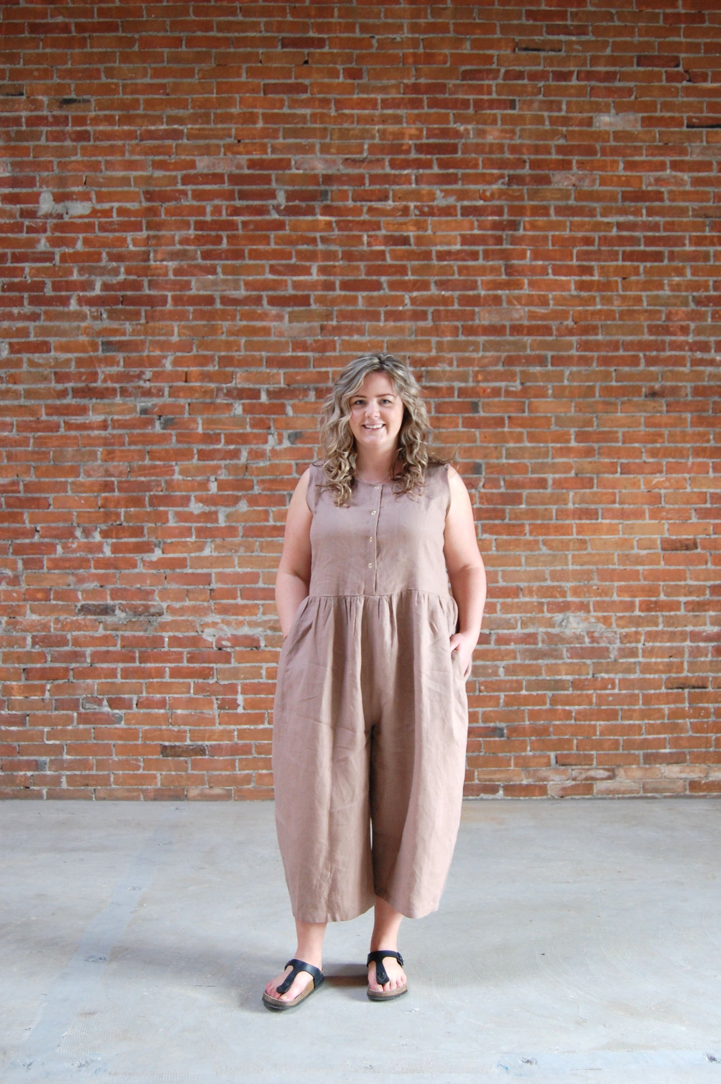 Ursula Linen Jumpsuit