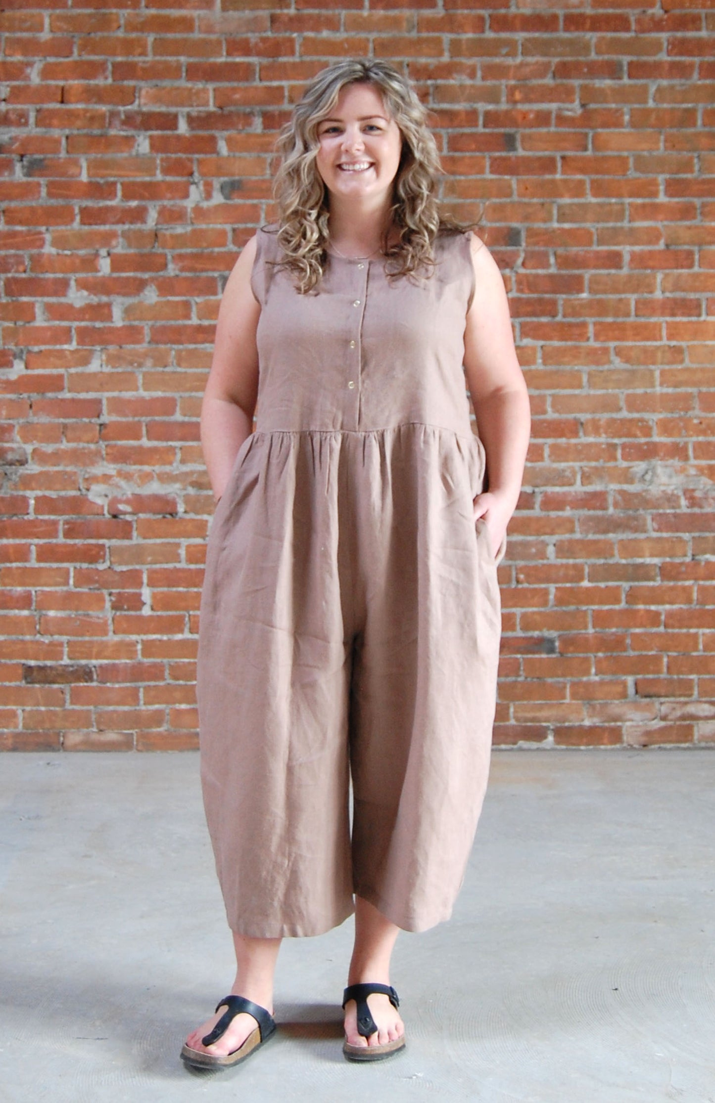 Ursula Linen Jumpsuit