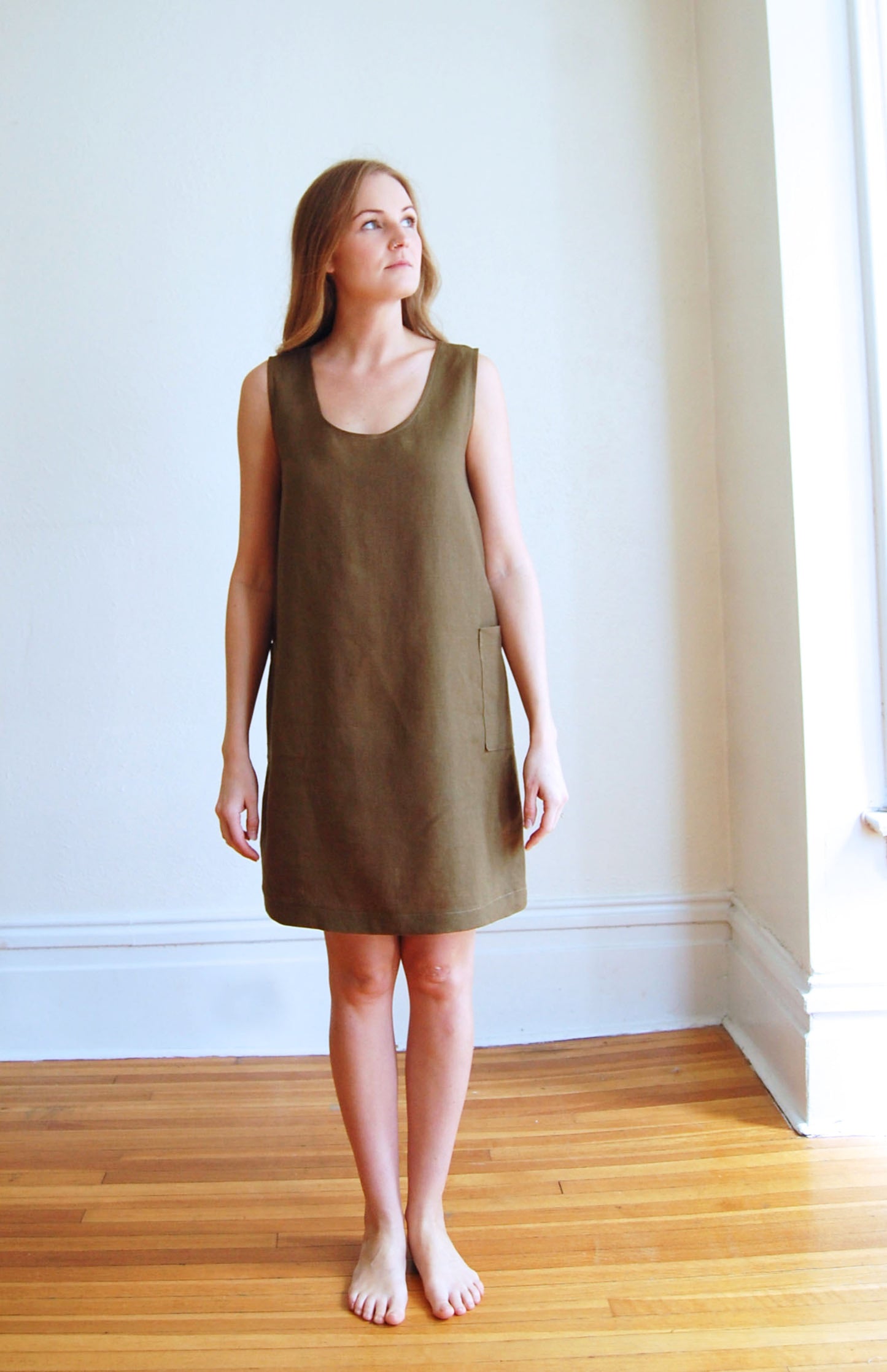 Myrtle Linen Sundress