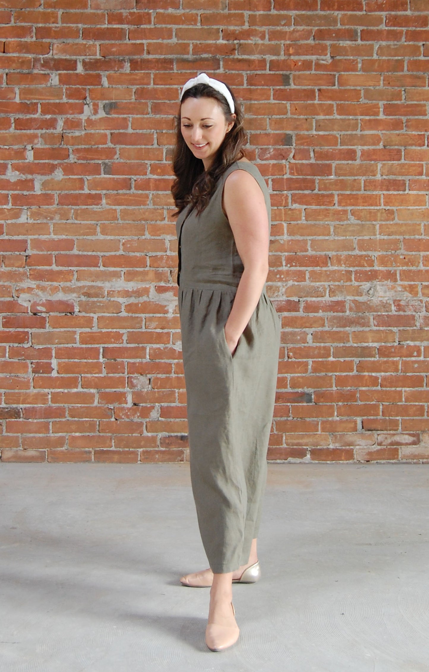 Ursula Linen Jumpsuit