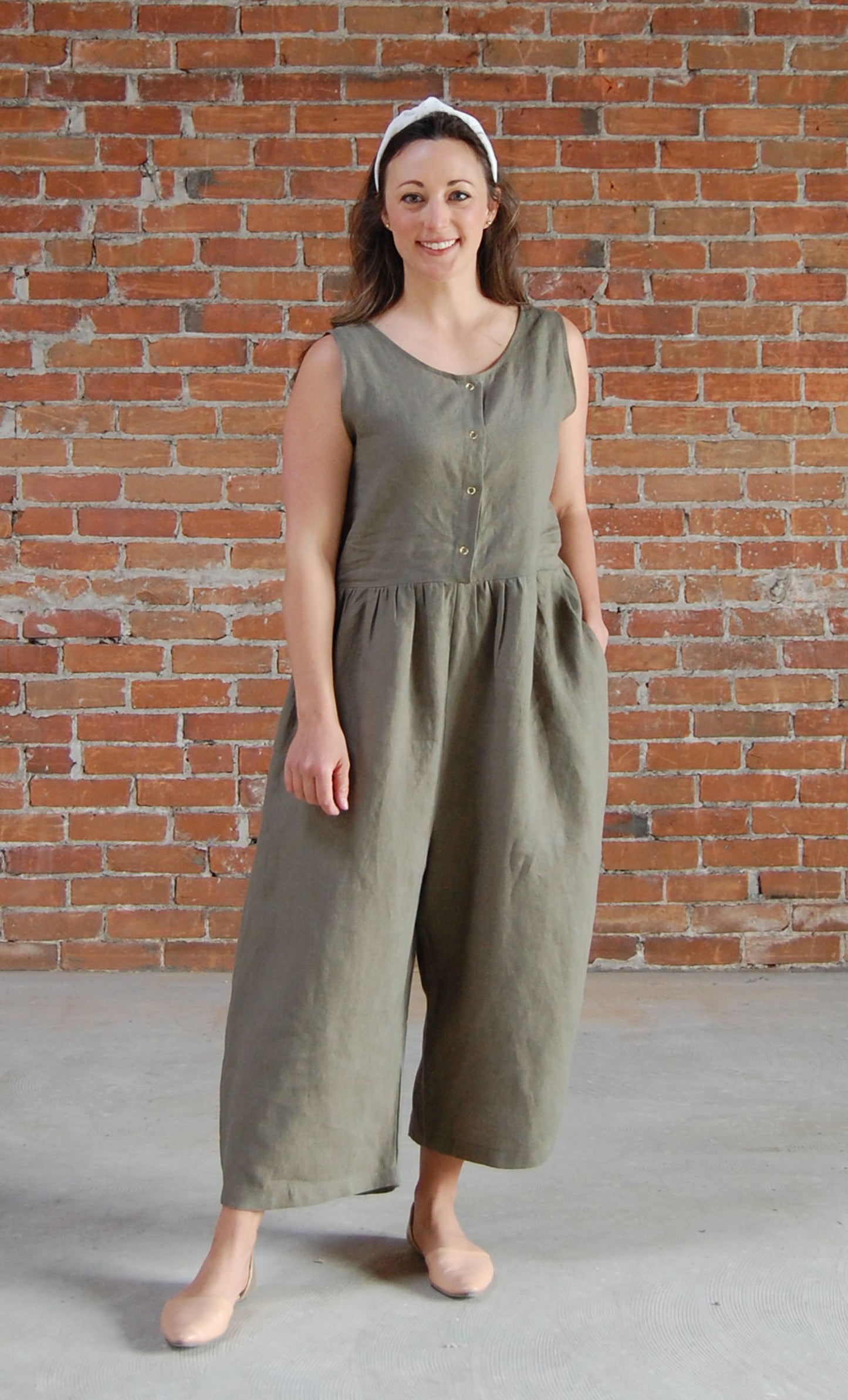 Ursula Linen Jumpsuit