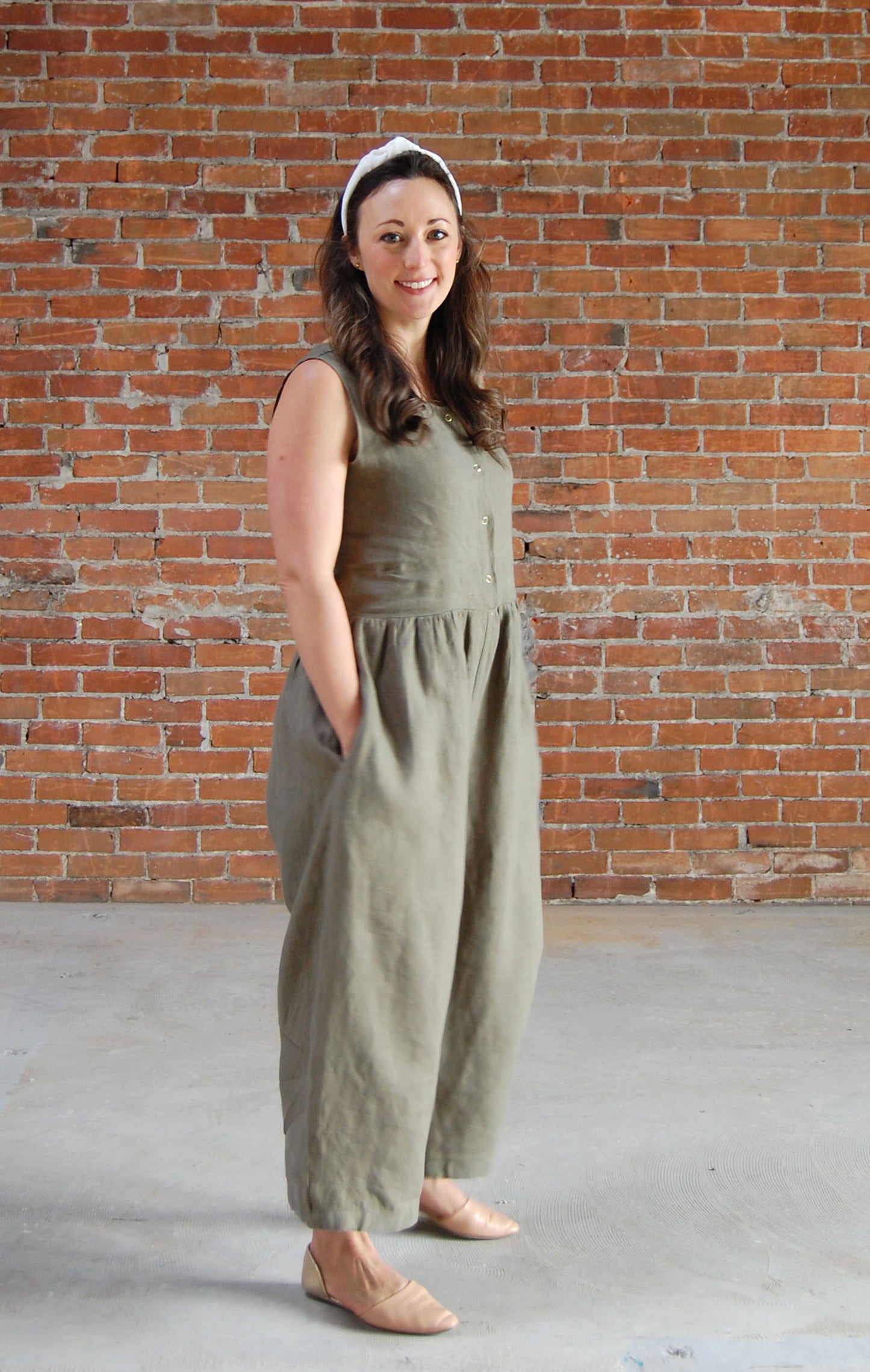 Ursula Linen Jumpsuit